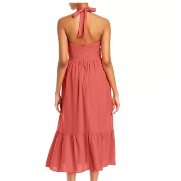 Bardot Riri Midi Dress Melon - Picture 1 of 2